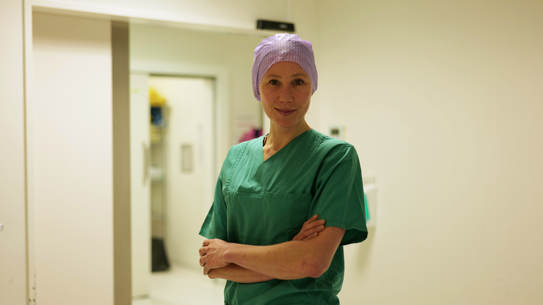 Dr. Marieke Hülskötter, Funktionsoberärztin in der Klinik für Herzchirurgie im Albertinen Herz- und Gefäßzentrum am Albertinen Krankenhaus