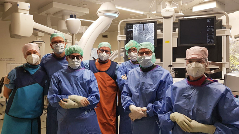 Immanuel Herzzentrum Brandenburg - Nachricht - Erster Tendyne-Mitralklappenersatz im Katheterverfahren in Brandenburg - Team Immanuel Herzzentrum Brandenburg - Nachricht - Erster Tendyne-Mitralklappenersatz im Katheterverfahren in Brandenburg - Team